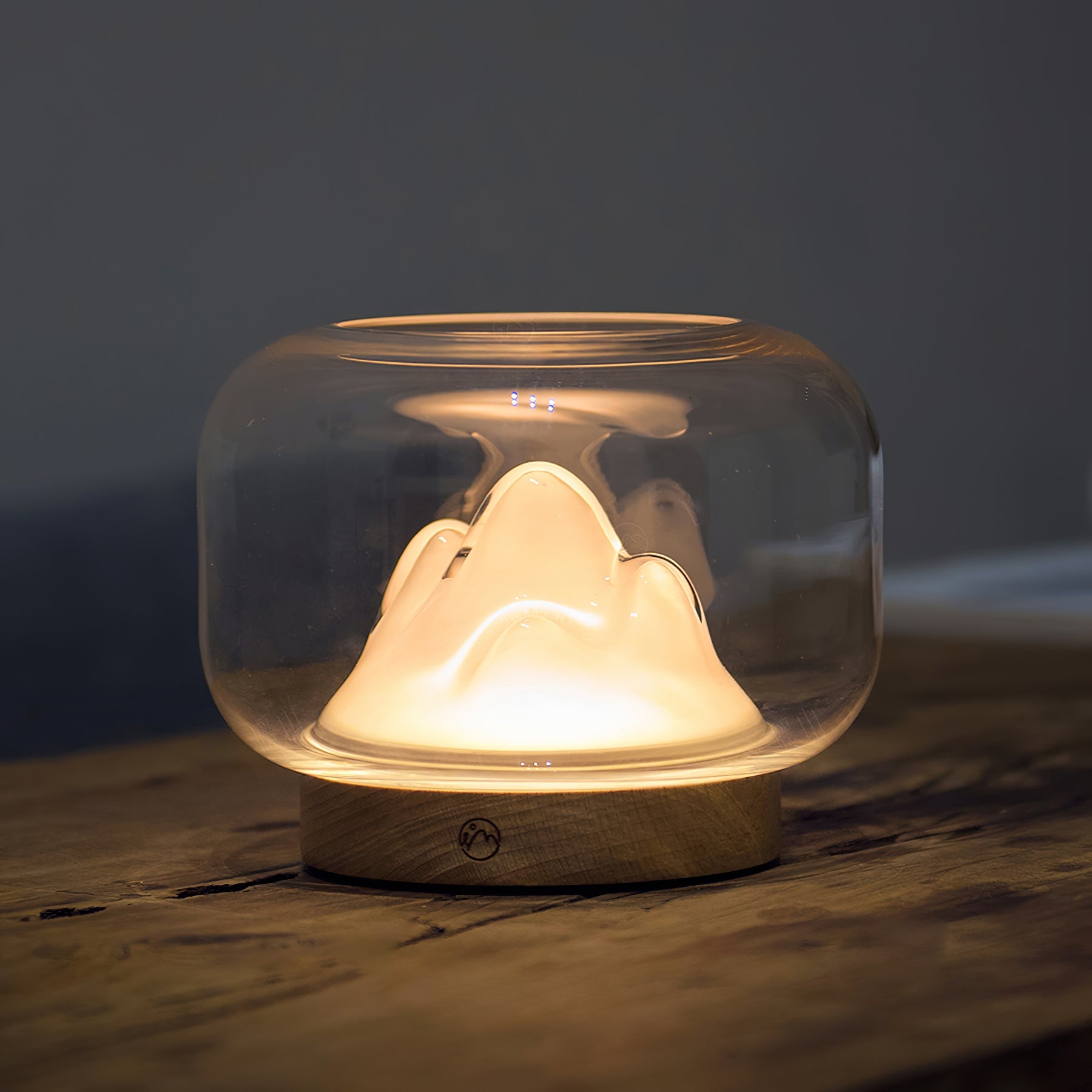 Warm Mountain Table Lamp