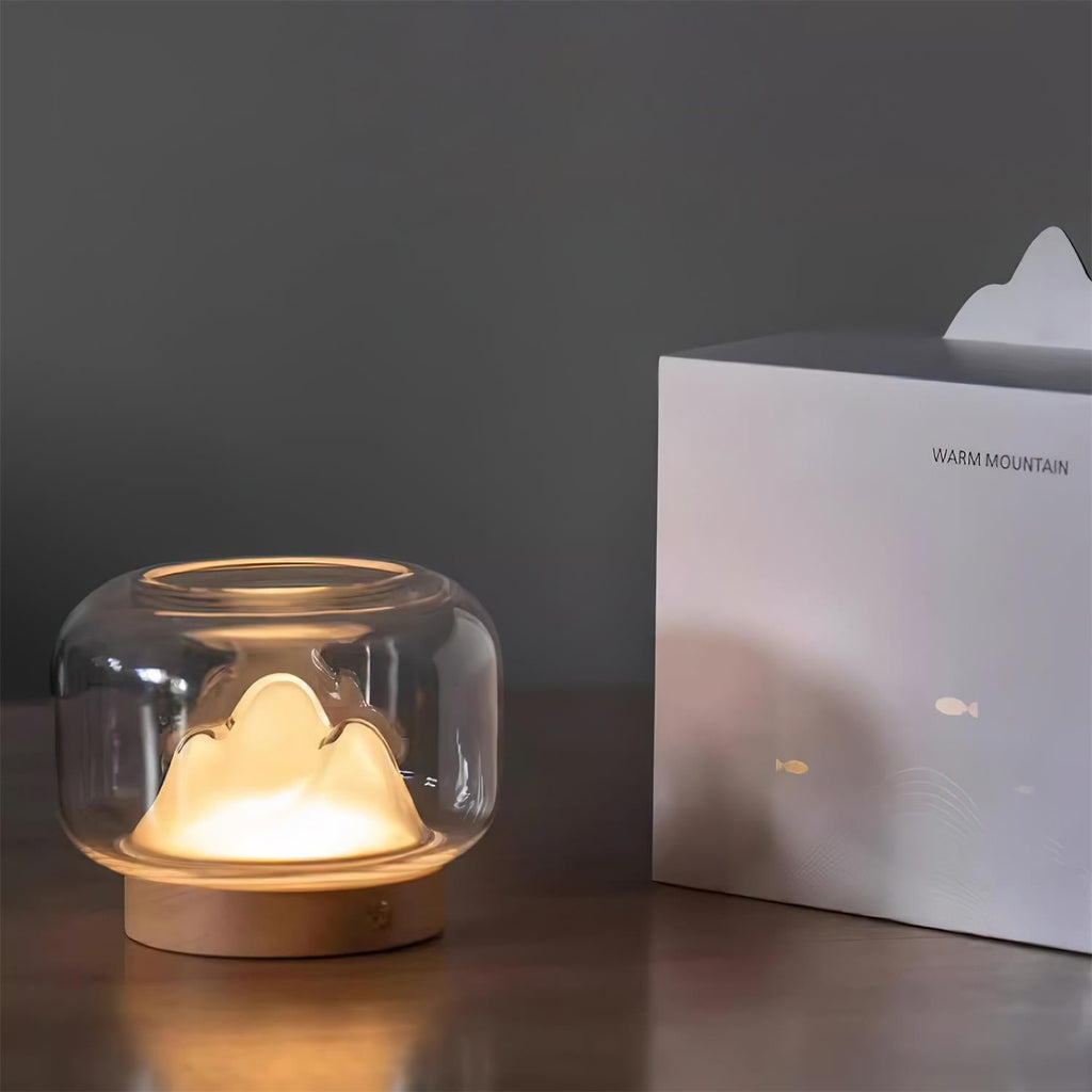 Warm Mountain Table Lamp