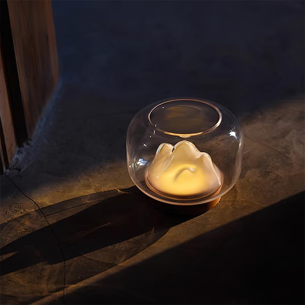 Warm Mountain Table Lamp