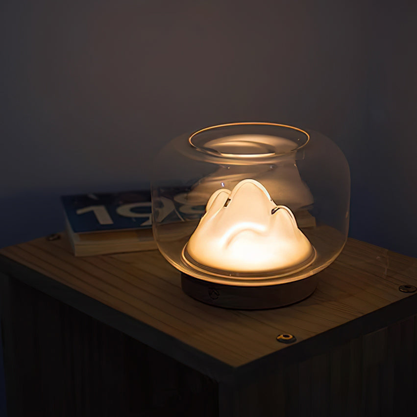 Warm Mountain Table Lamp