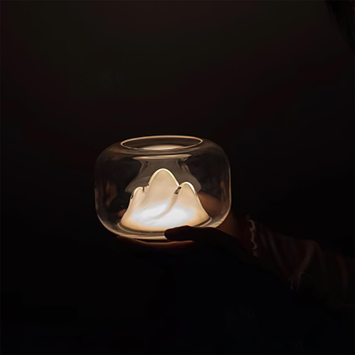 Warm Mountain Table Lamp
