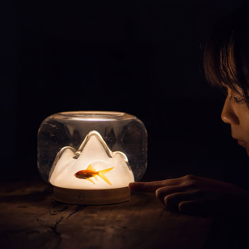 Warm Mountain Table Lamp