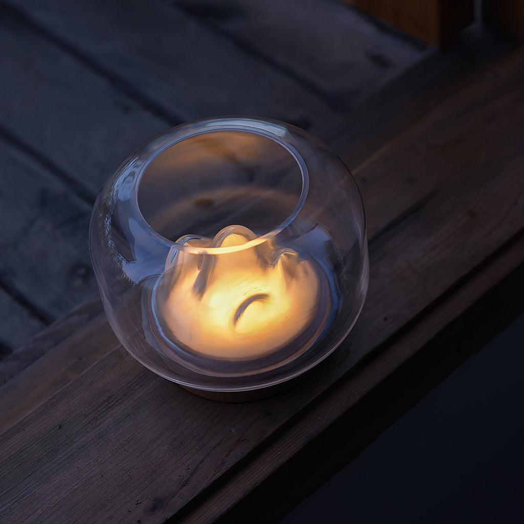 Warm Mountain Table Lamp