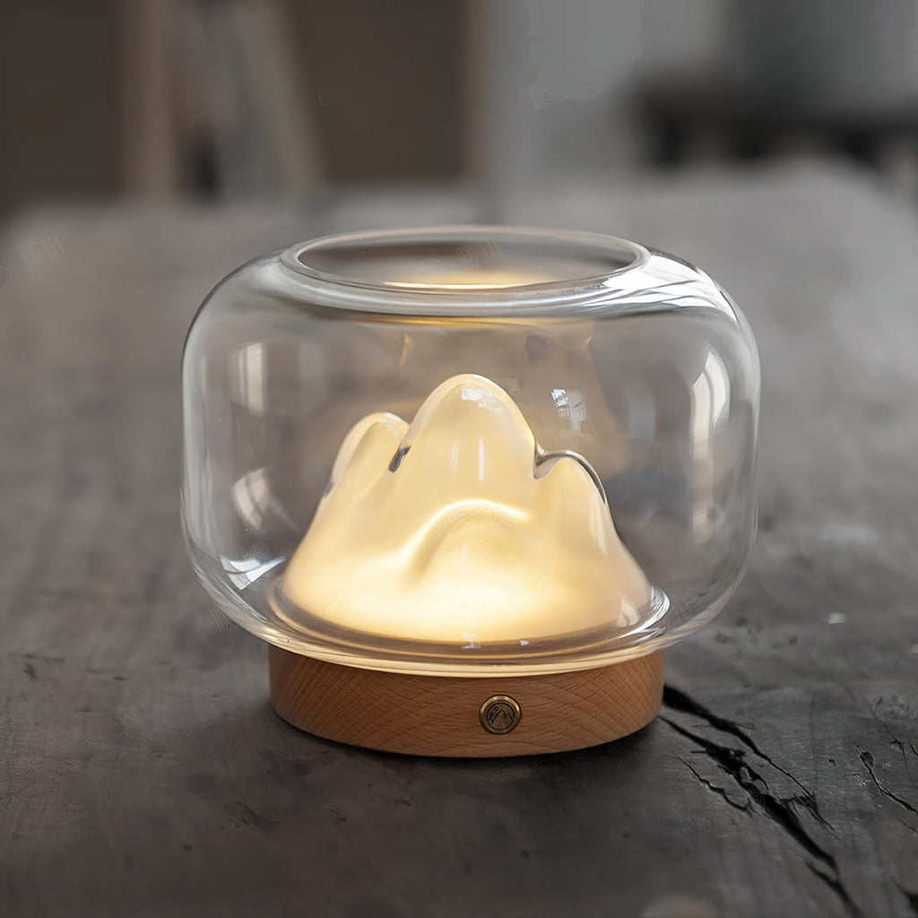 Warm Mountain Table Lamp