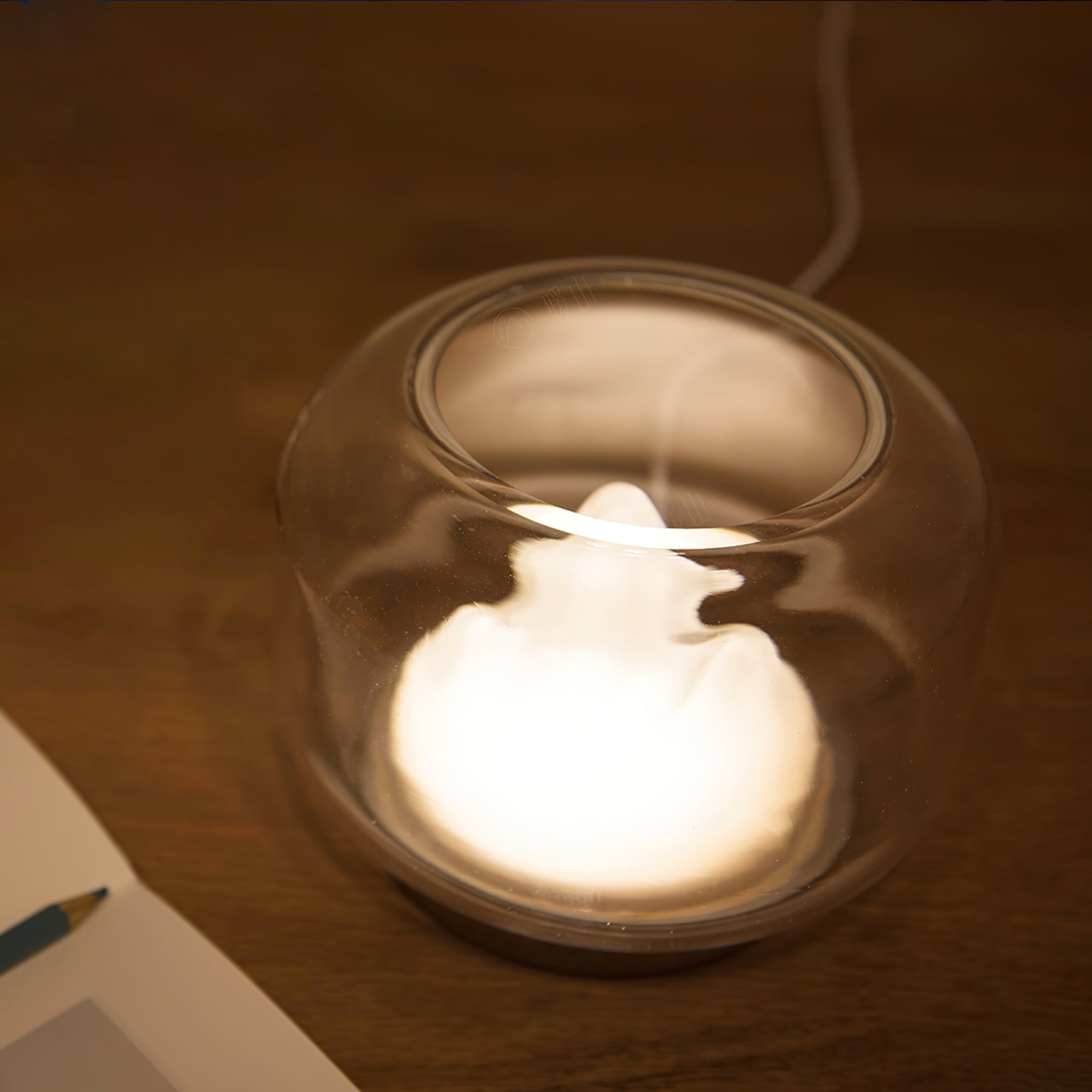 Warm Mountain Table Lamp