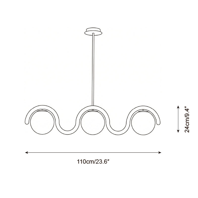 Wavora Chandelier