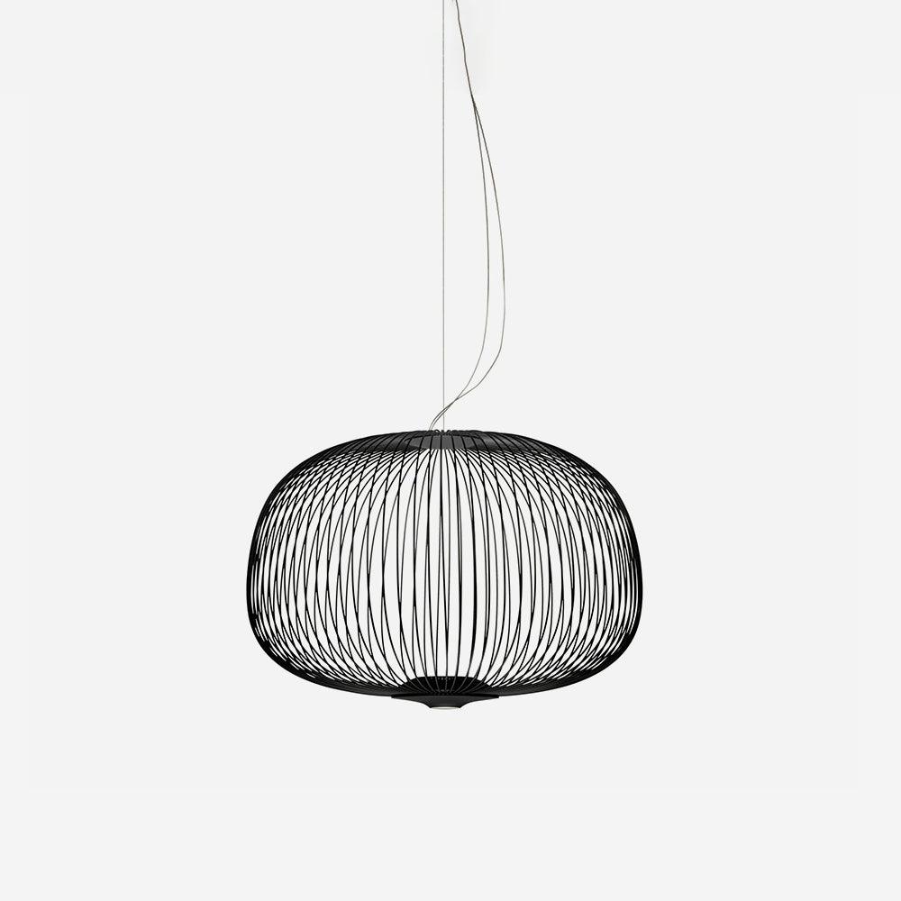 Lightweight Spokes Cage Pendant Lamp