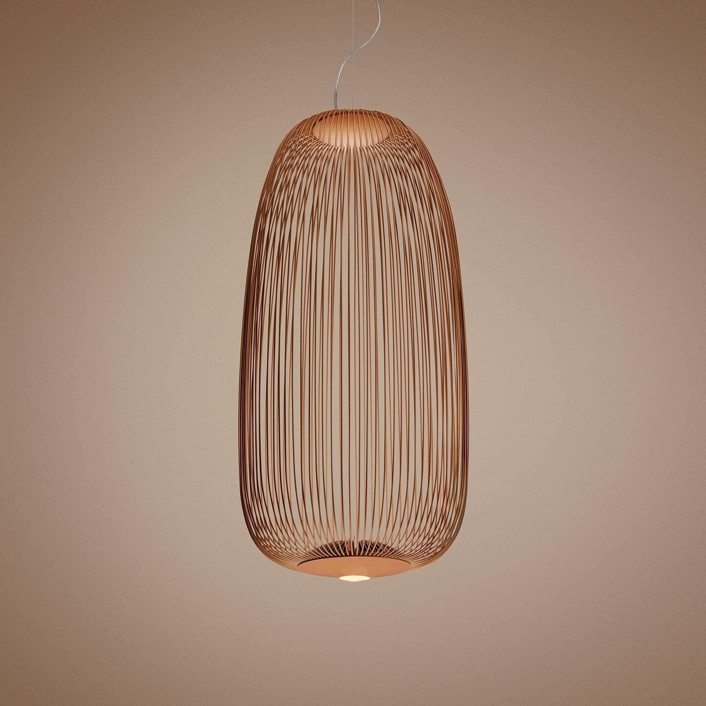 Lightweight Spokes Cage Pendant Lamp