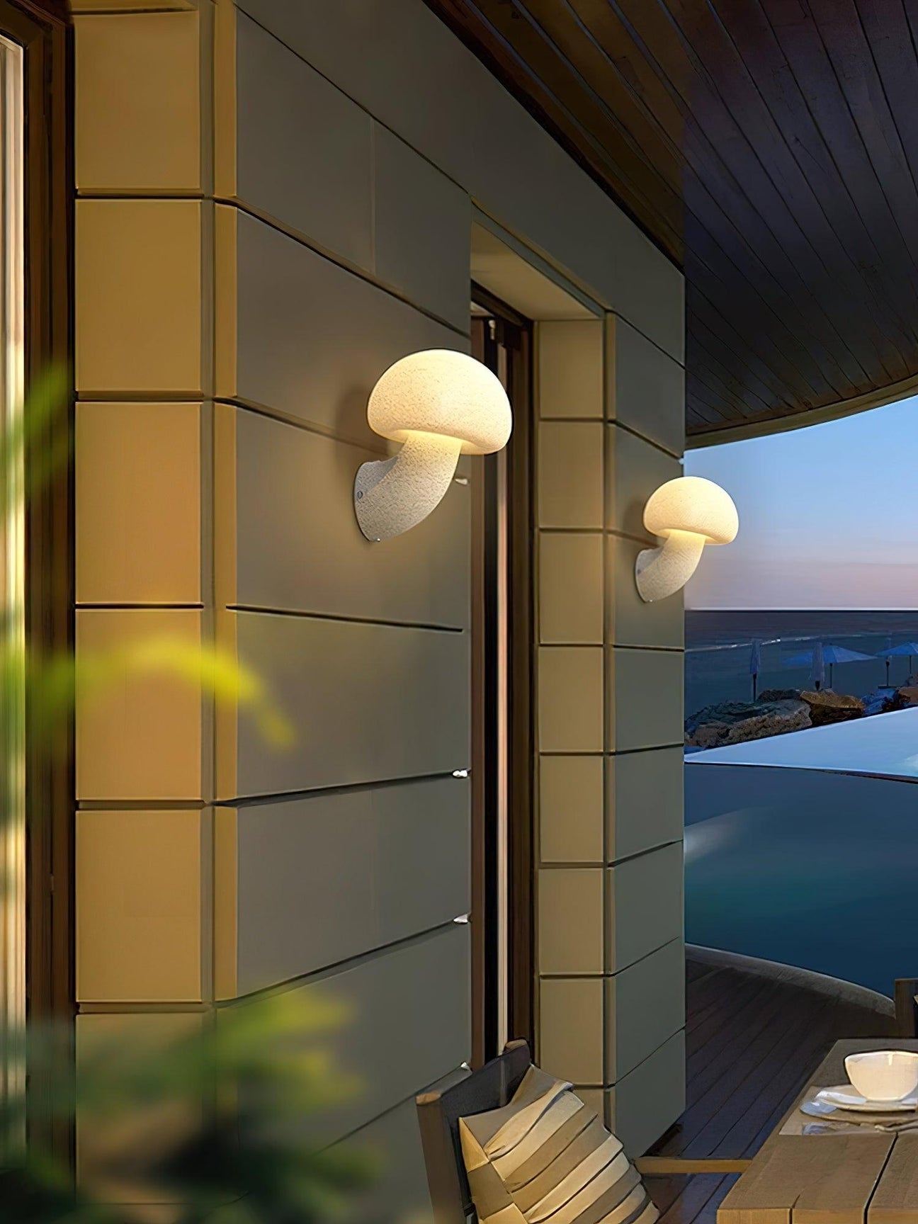 Peil Mushroom Wall Lamp