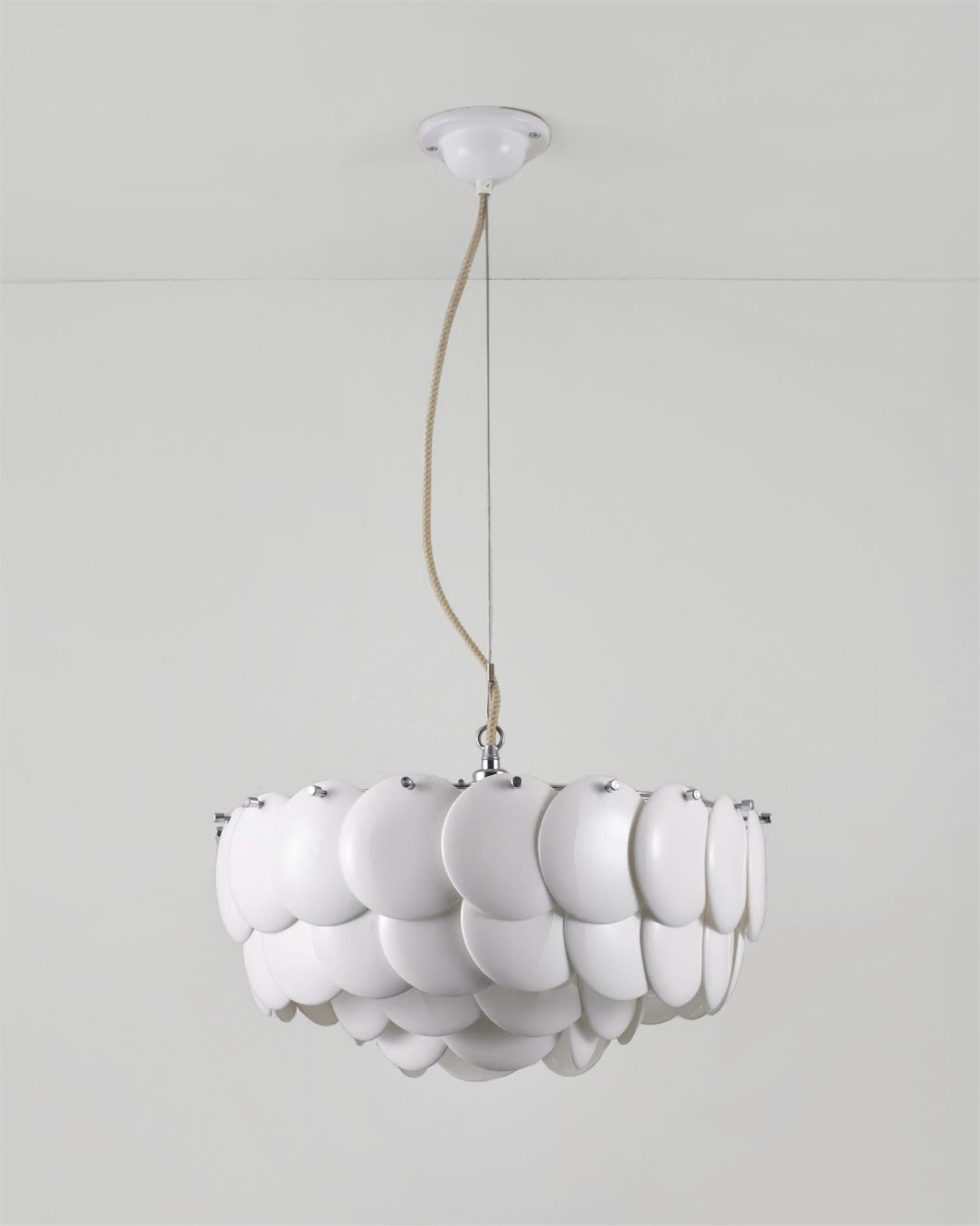 White Lottie Chandelier