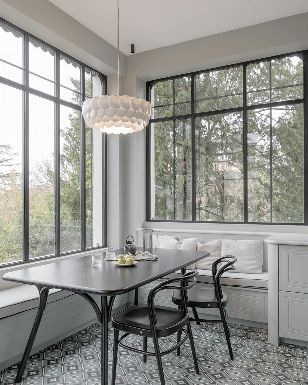 White Lottie Chandelier