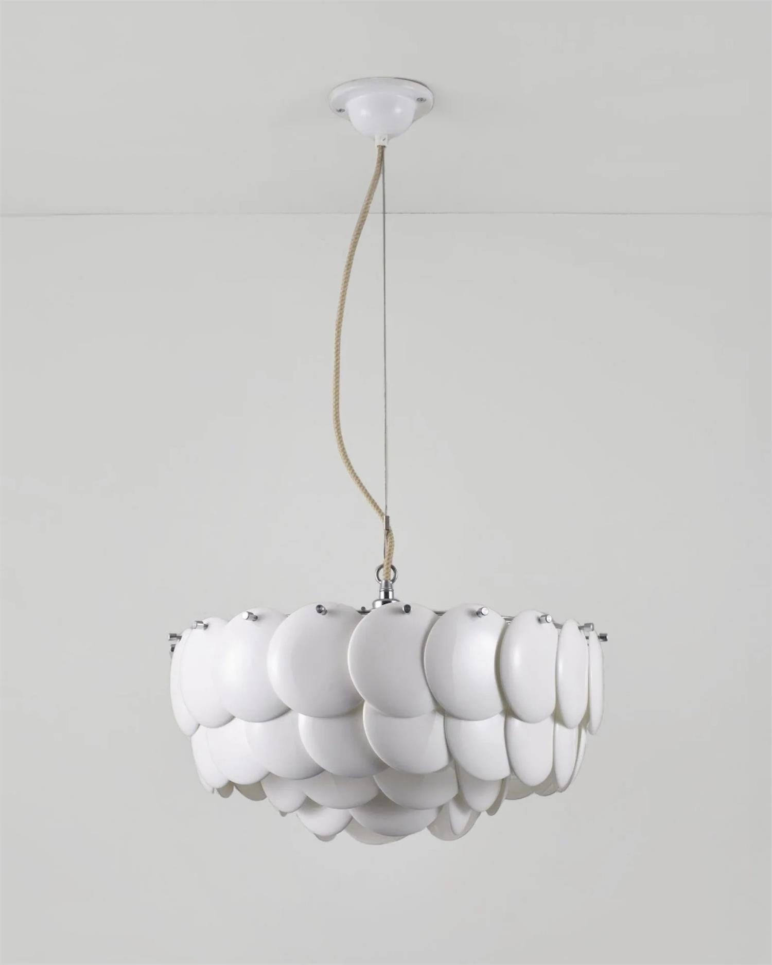 White Lottie Chandelier