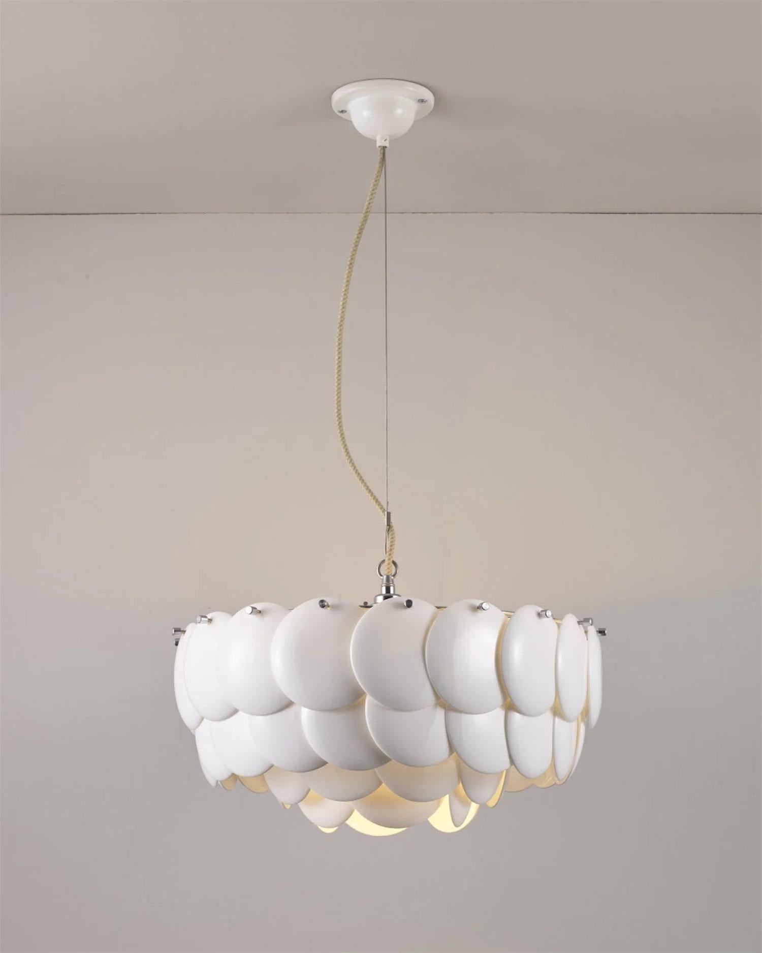 White Lottie Chandelier
