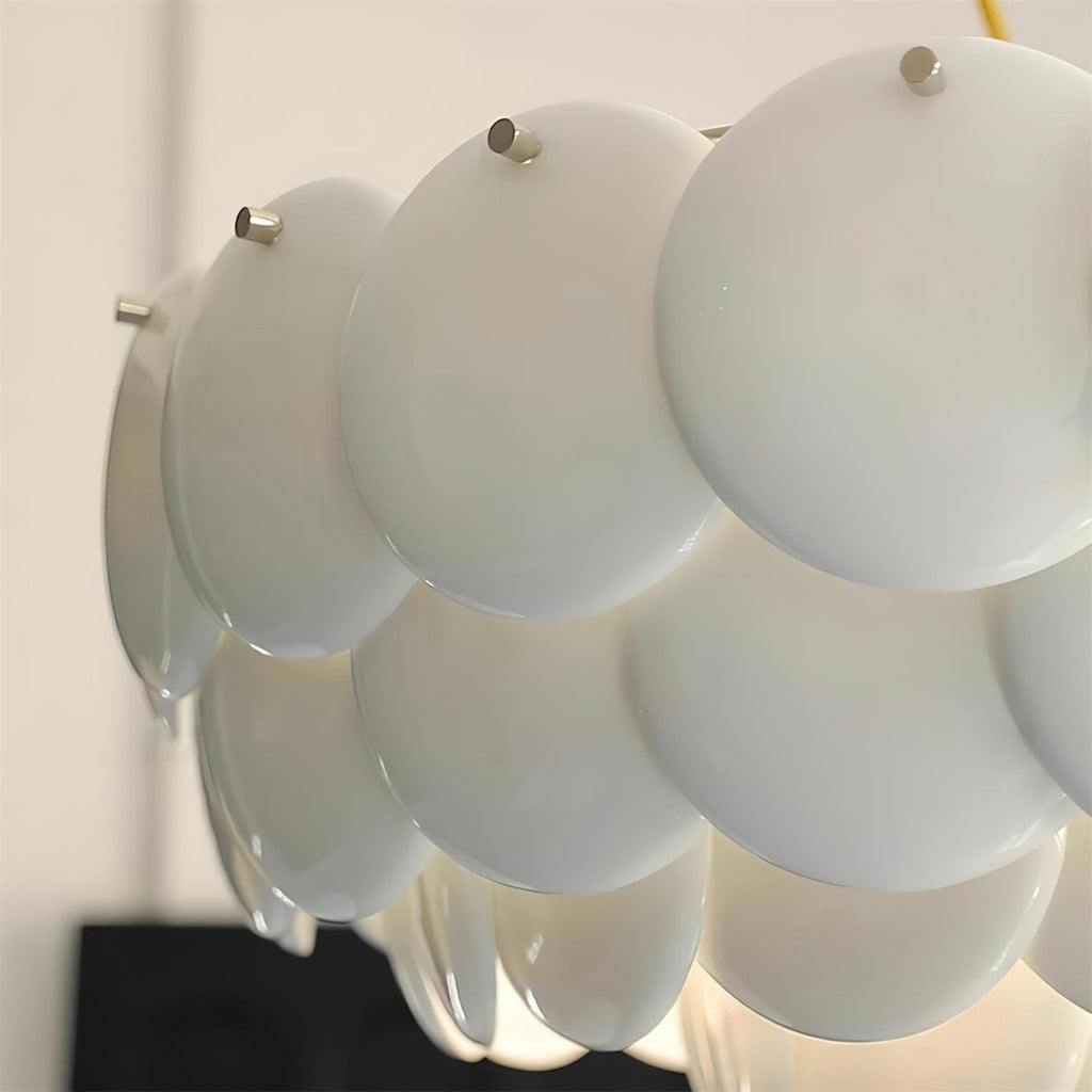 White Lottie Chandelier