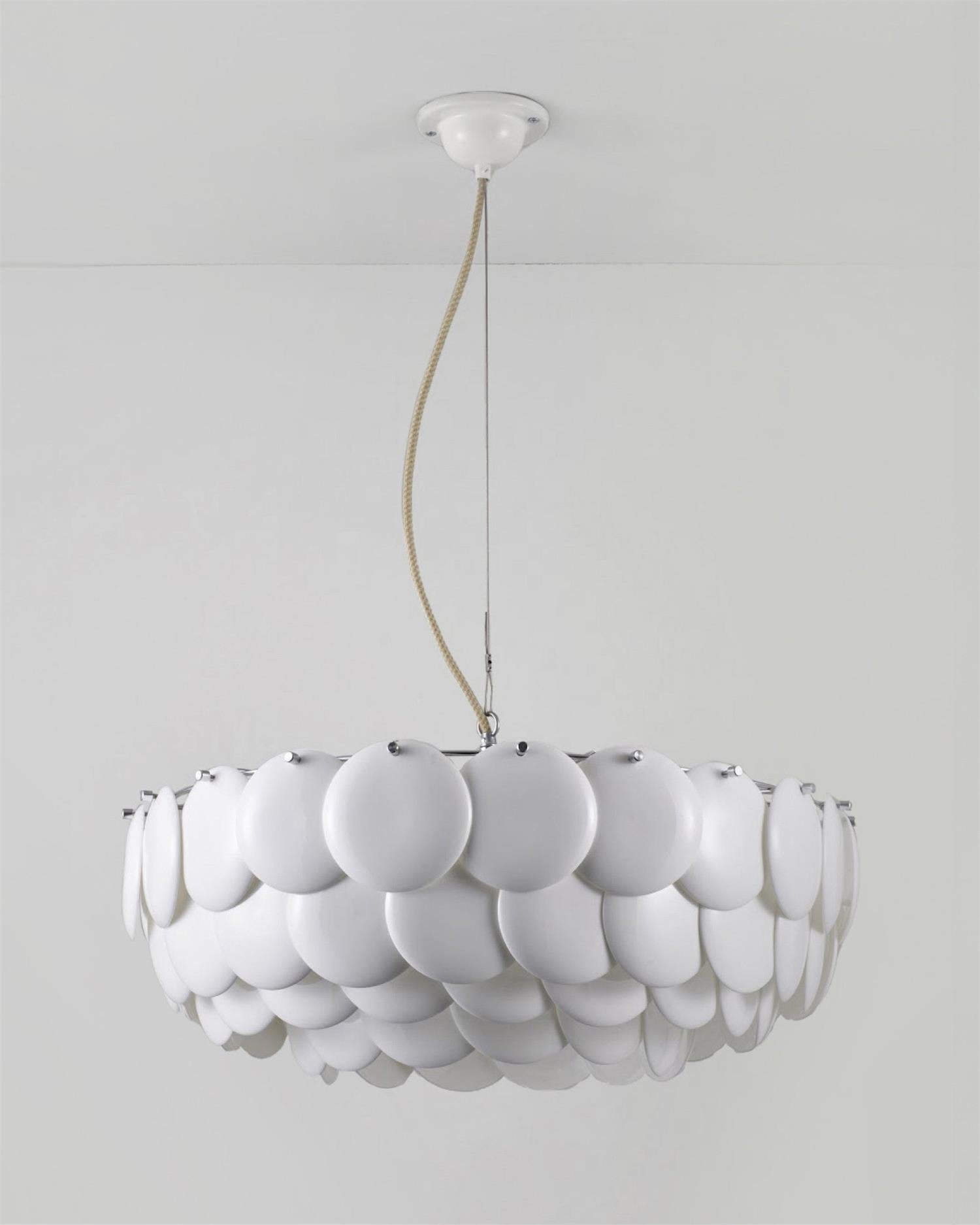 White Lottie Chandelier