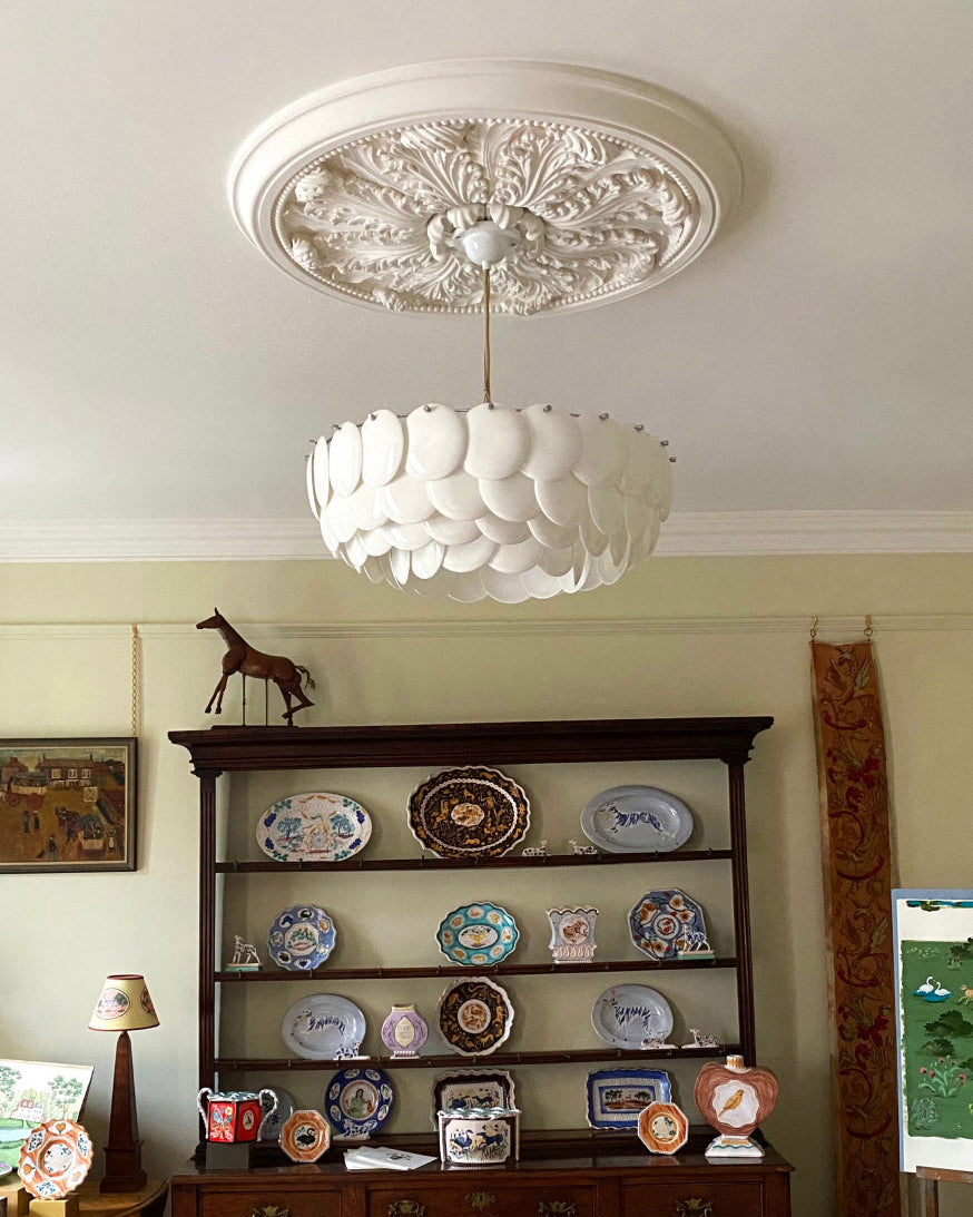 White Lottie Chandelier