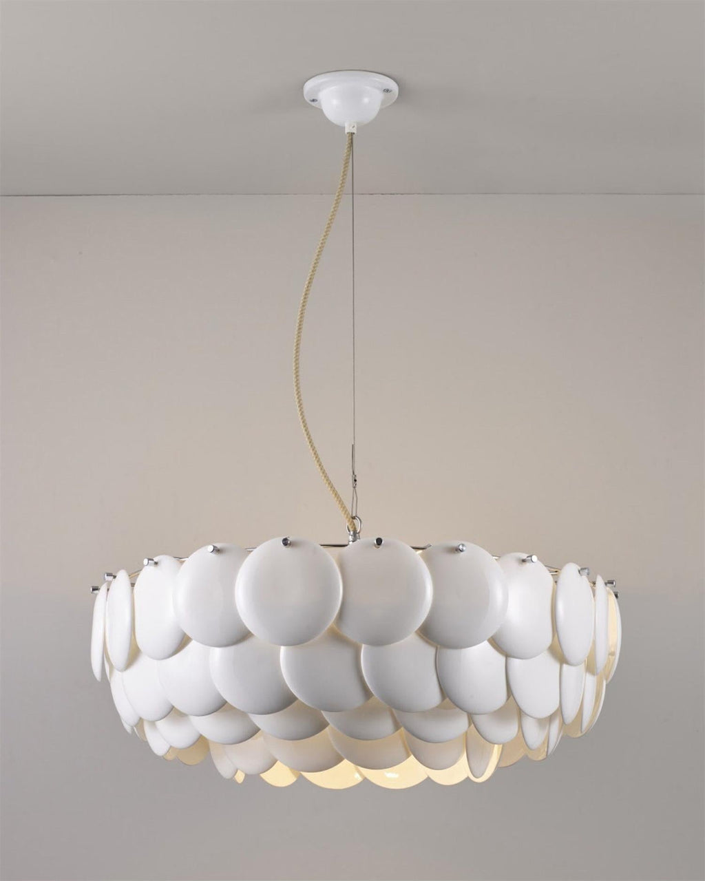White Lottie Chandelier