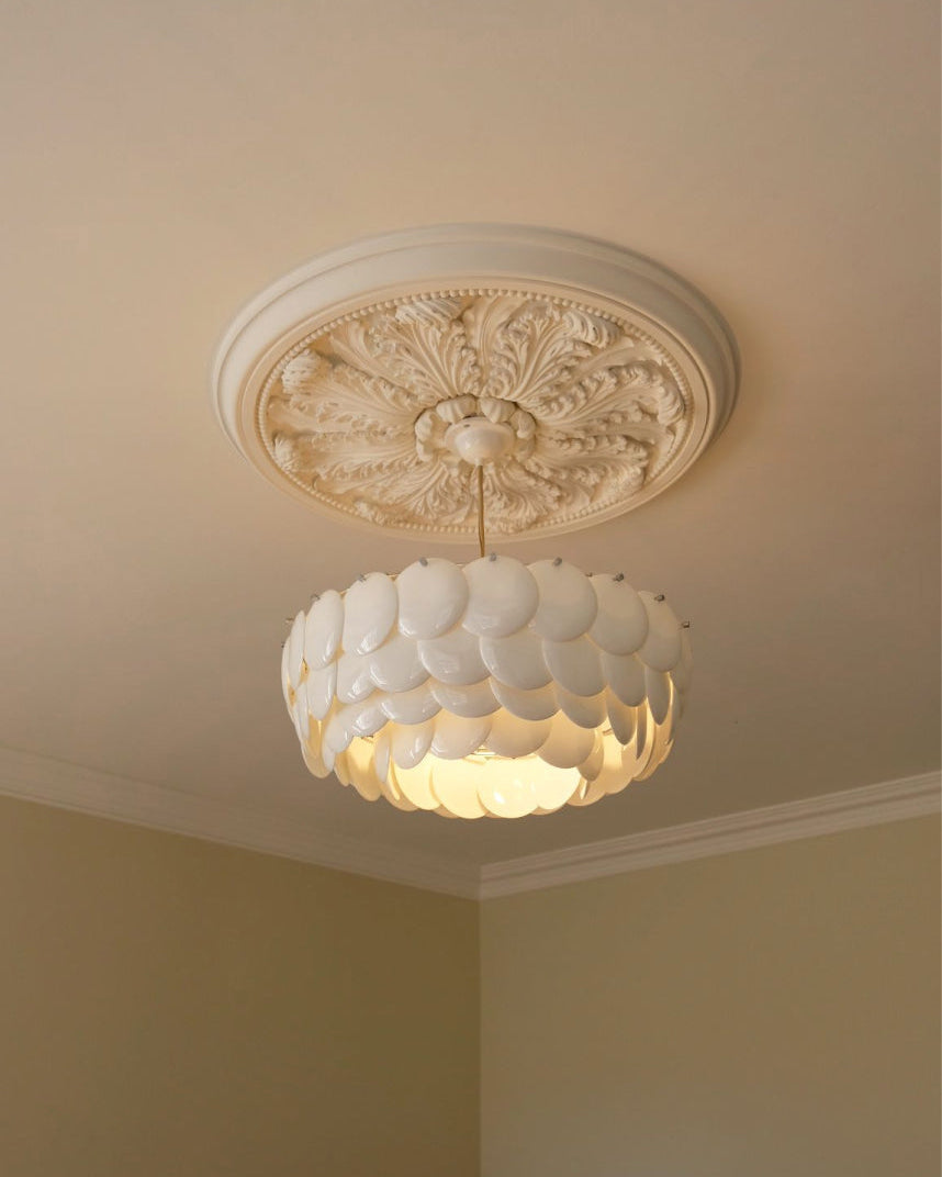 White Lottie Chandelier