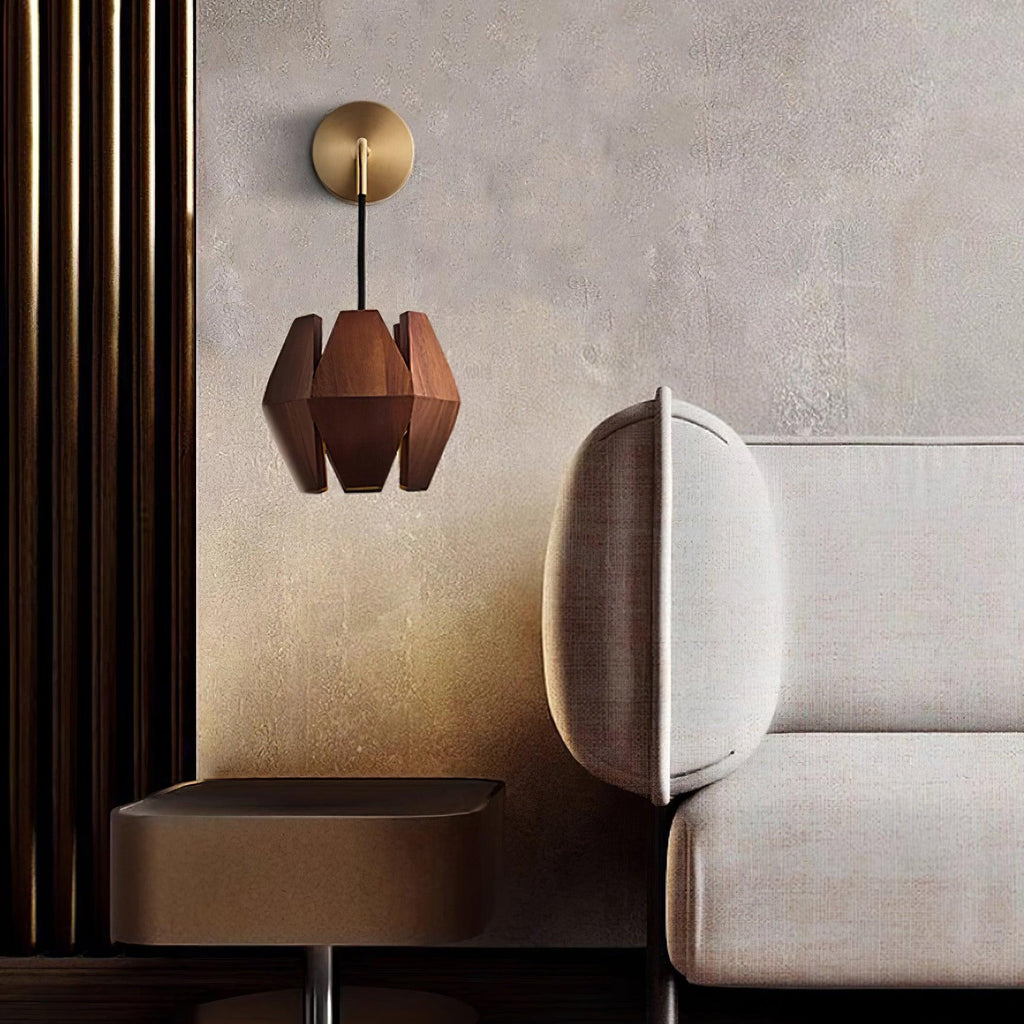 Wood Astris Wall Lamp