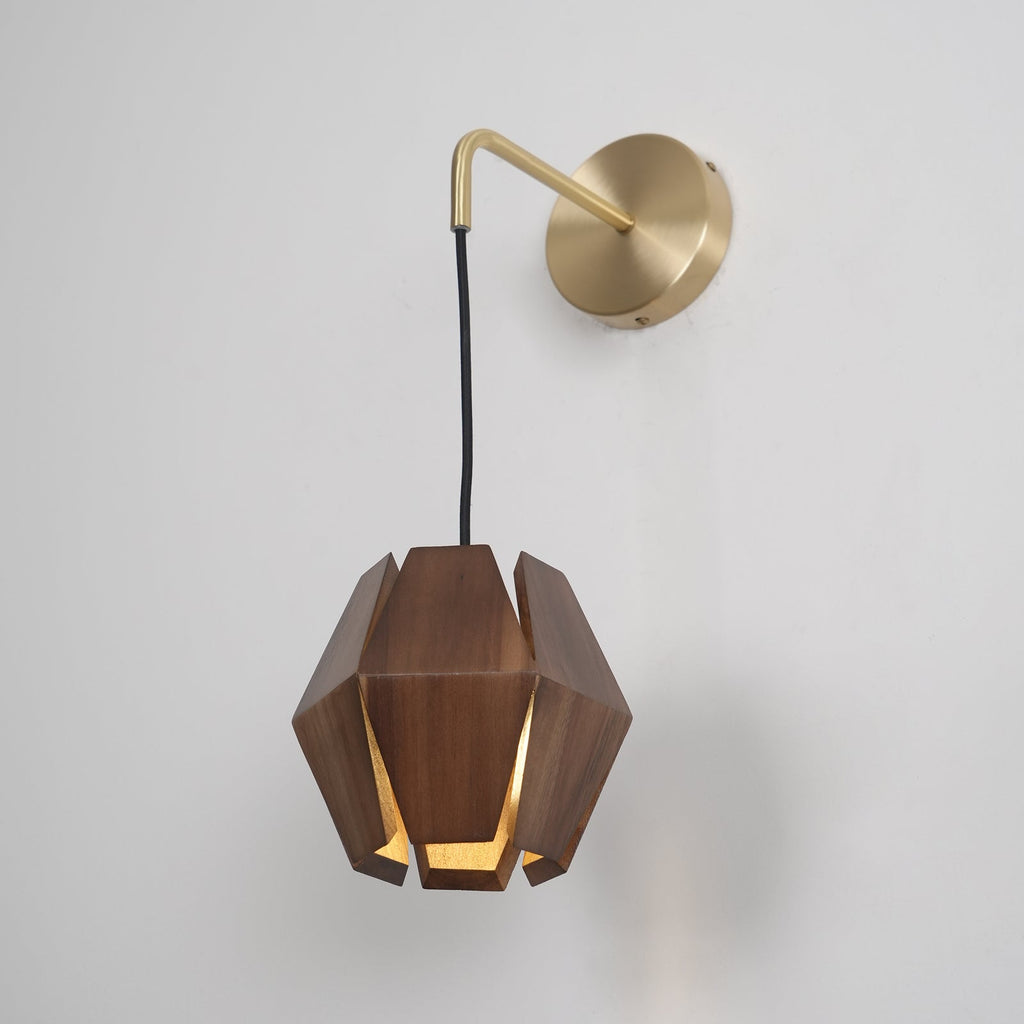 Wood Astris Wall Lamp