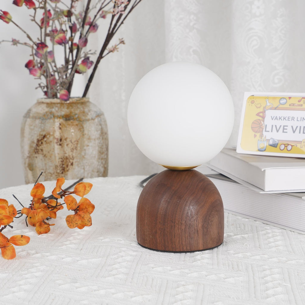Wood Knuckle Table Lamp