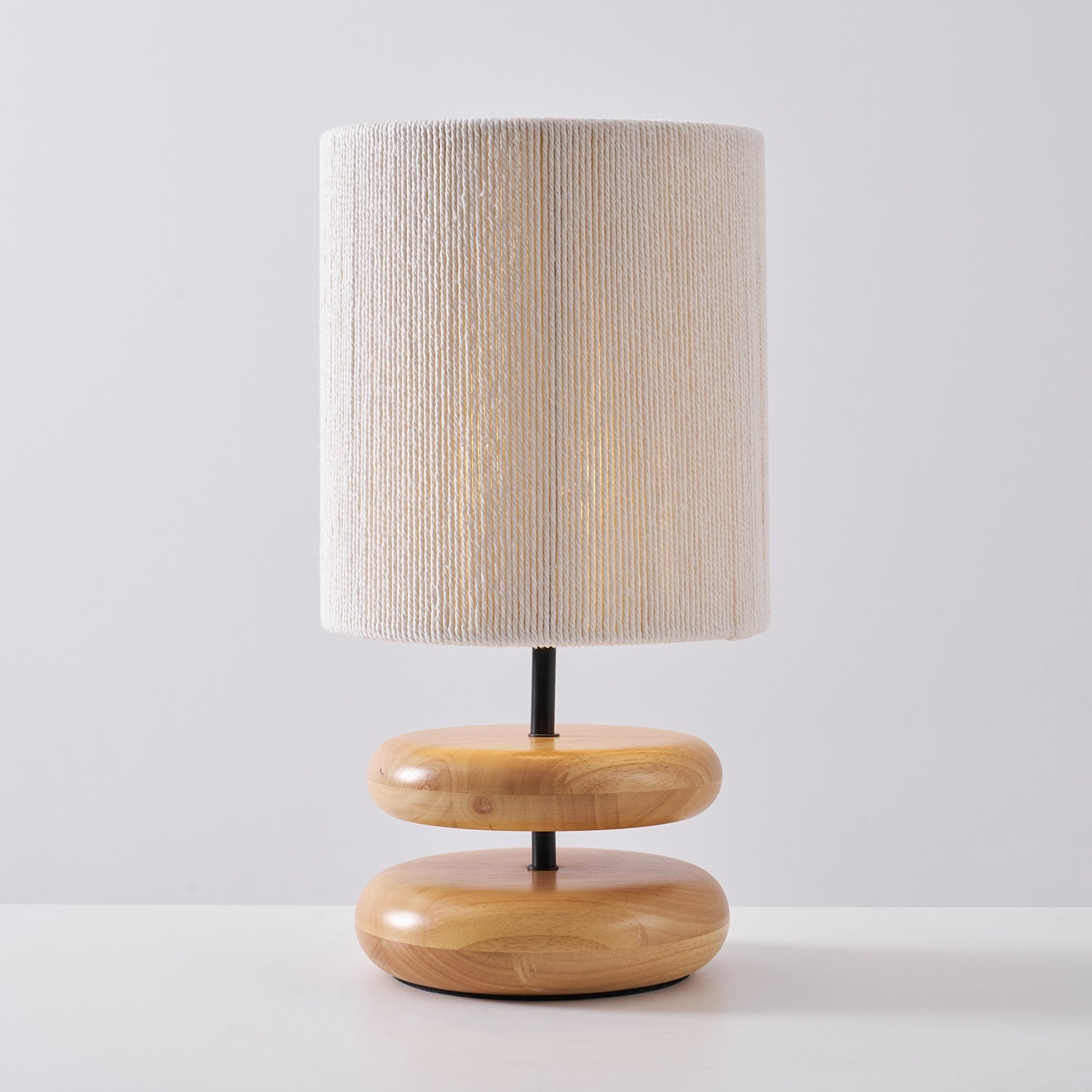 Wooden Modern Bedroom Table Lamp