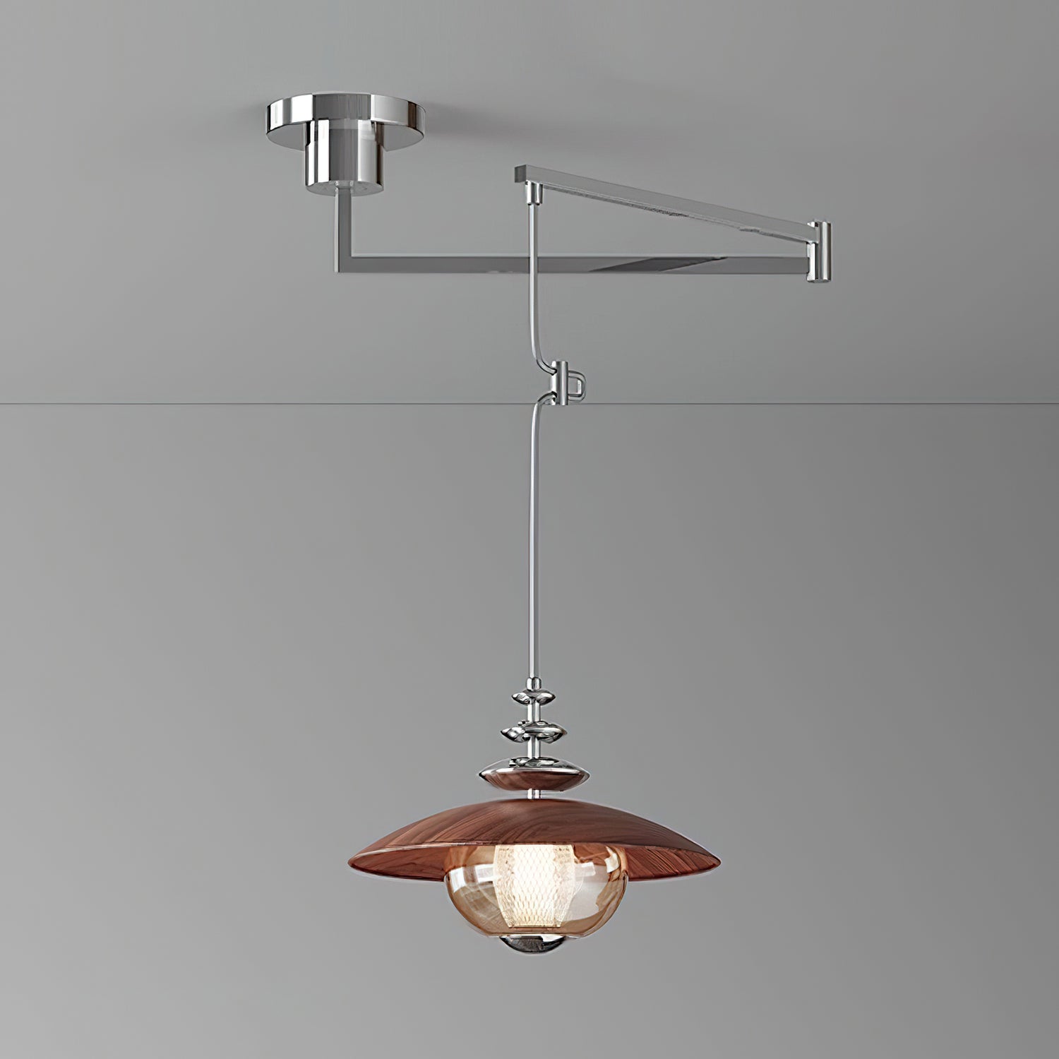 Zeyra Swing Arm Pendant Lamp