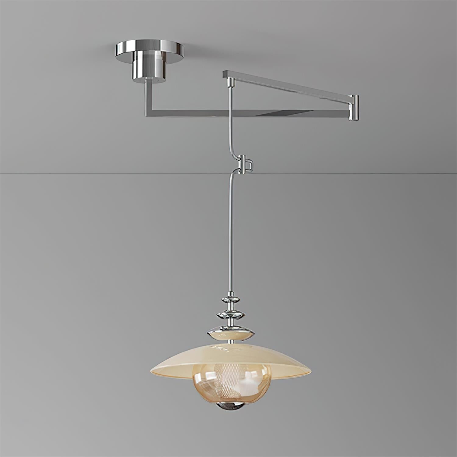 Zeyra Swing Arm Pendant Lamp