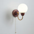 Zoey Wooden Wall Lamp