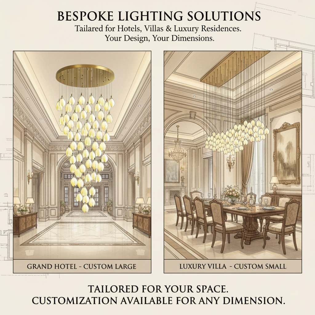 Lilium Drop Chandelier