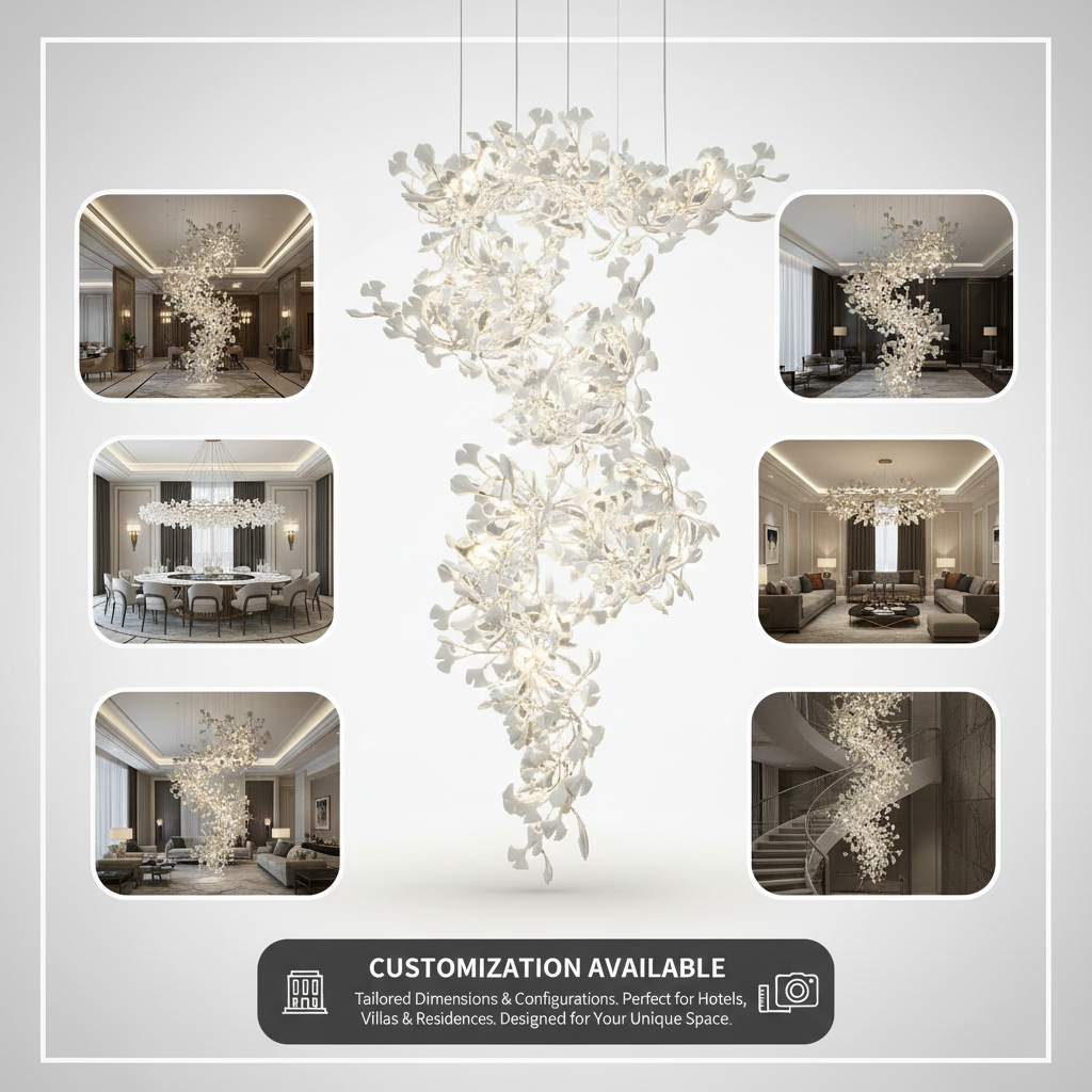 Gingko Chandelier F Style