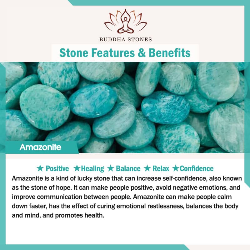 Buddha Stones "All the Best for Love and Harmony" Stone Quartz Bracelet Includes Gift Message Card