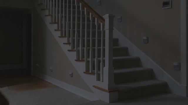MINU 8 Pack Rechargeable Motion Sensor Stair Light for Indoor, RGBW Battery Operated Closet Lights, Stick On Night Lamp, Motion Activated Magnetic Lighting Lamps for Step,Cabinet,Hallway,Bathroom